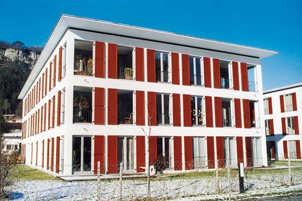 Fensterläden für Kapellenweg in Feldkirch