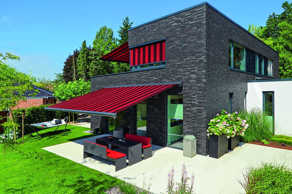 Mit Markisen gestalterische Highlights
