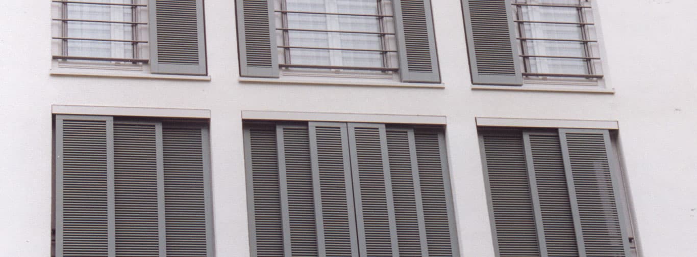 Fensterläden von BLANK als Einbruchsschutz